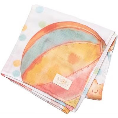 Mon Petits Müslin Bebek Örtüsü - La Peluche Mignonne 100x100 cm