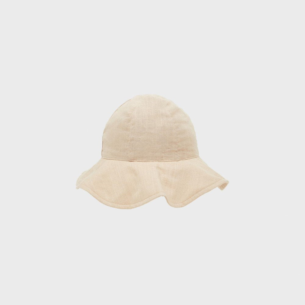 Name It Yazlık Kız Çocuk Şapka Krem