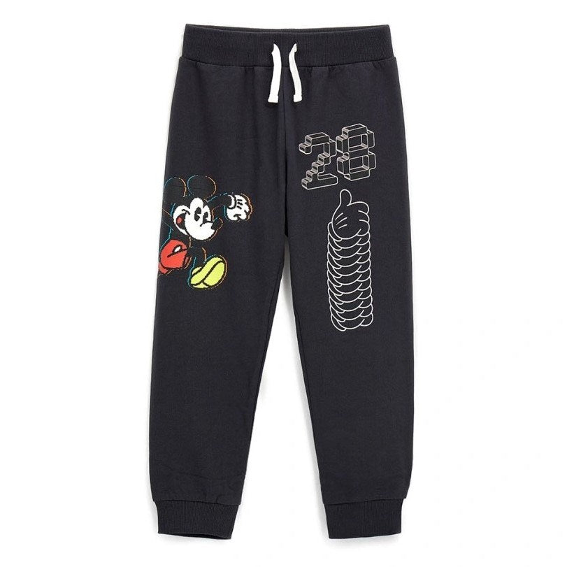 Original Marines Erkek Çocuk Mickey Mouse Eşofman Altı Siyah