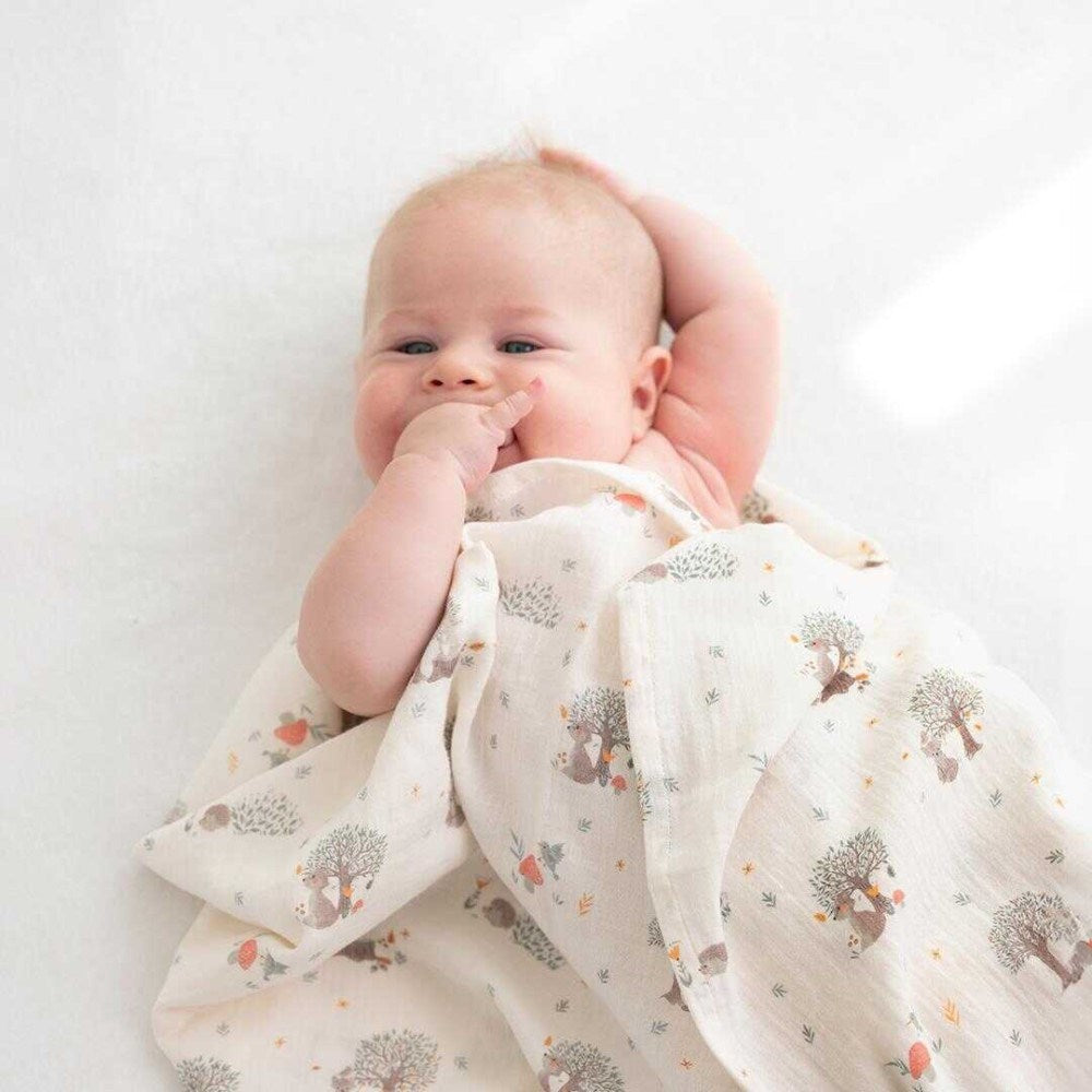 Owli LoveLayers 2 Kat Müslin Battaniye 110x110 cm STD