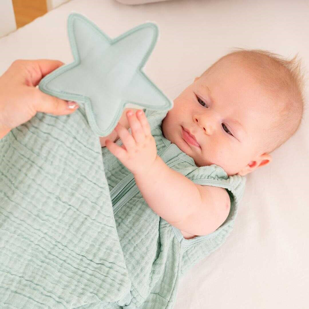 Owli LoveLayers Müslin Uyku Arkadaşı- Mint STD