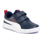 Puma Courtflex Erkek Çocuk Spor Ayakkabı Lacivert