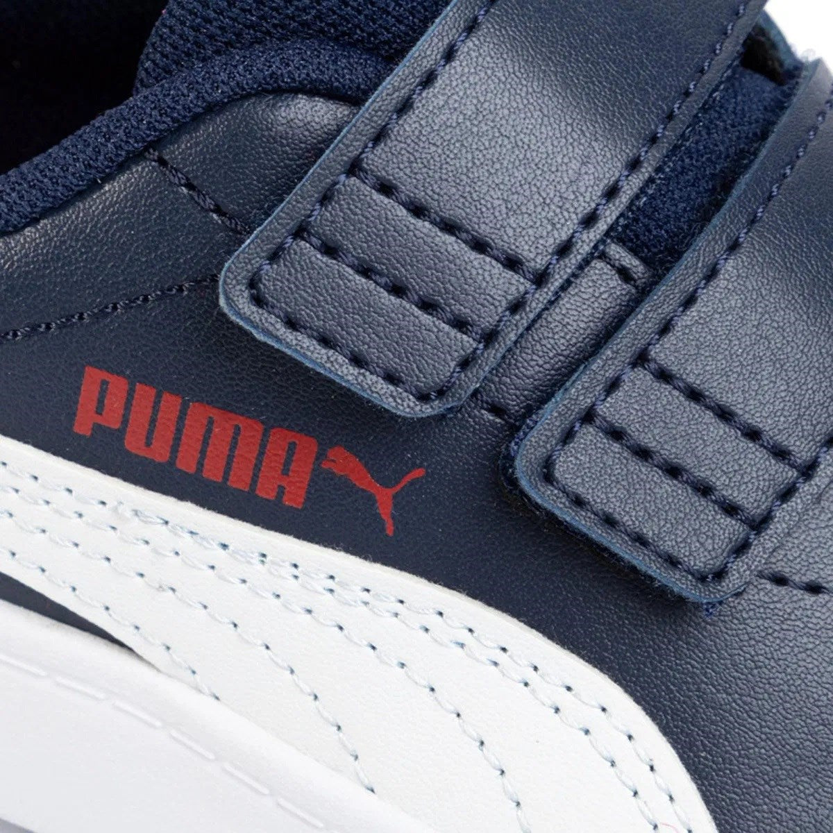 Puma Courtflex Erkek Çocuk Spor Ayakkabı Lacivert