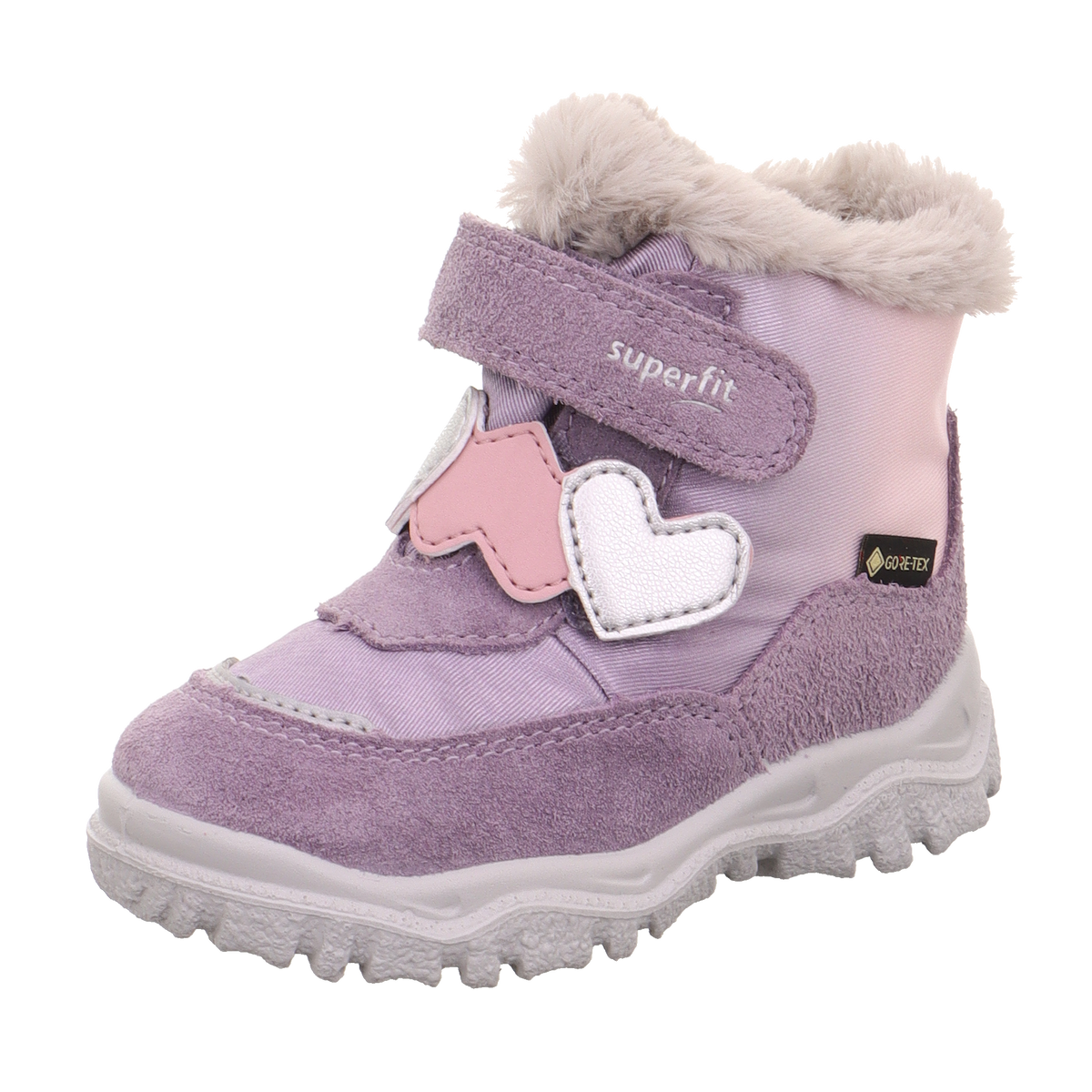 SuperFit Kışlık Kız Çocuk Husky Goretex Bot Lila