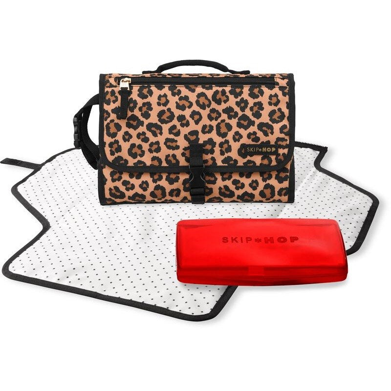 Skip Hop Pronto Orijinal Alt Açma Çantası - Leopar STD