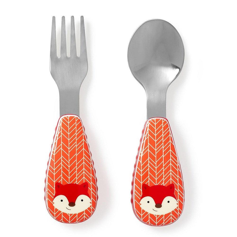 Skip Hop Zootensils Çatal Kaşık Seti Tilki STD