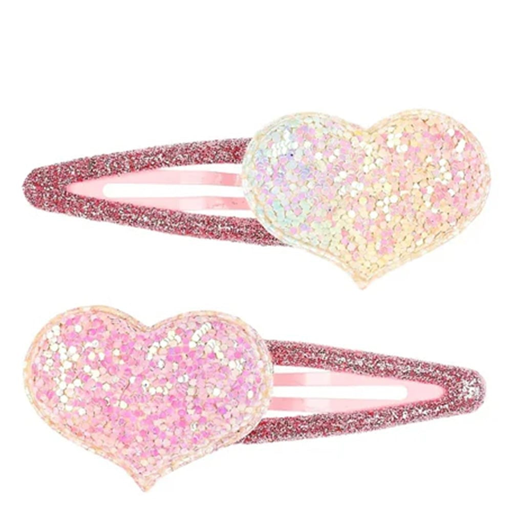 Souza Parlak Kalp Klipsli Toka