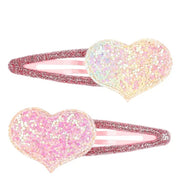 Souza Parlak Kalp Klipsli Toka