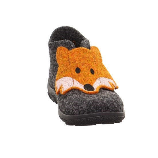 SuperFit Kışlık Happy Octi Erkek Ev Ayakkabısı Antrasit