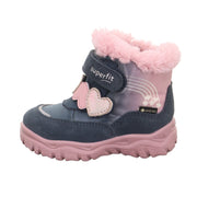 SuperFit Kışlık Kız Çocuk Husky Goretex Bot Mavi