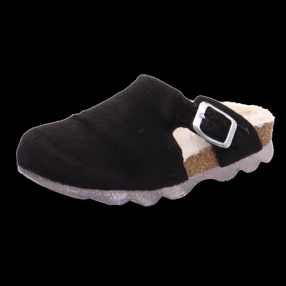 SuperFit Kışlık Kız Ev Ayakkabısı Siyah