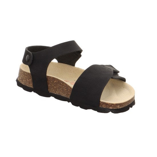 SuperFit Yazlık Erkek Çocuk Sandalet Siyah