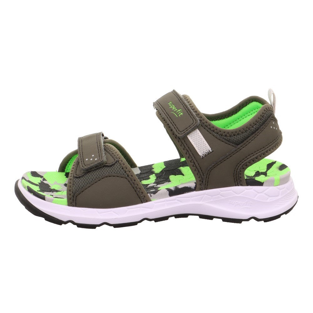 SuperFit Yazlık Erkek Çocuk Sandalet Yeşil