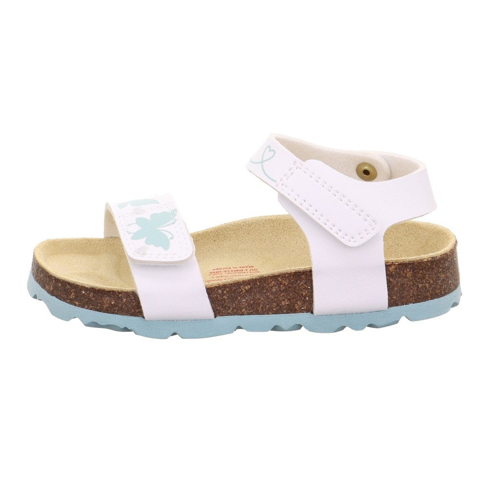 SuperFit Yazlık Kız Çocuk Sandalet Beyaz