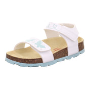 SuperFit Yazlık Kız Çocuk Sandalet Beyaz