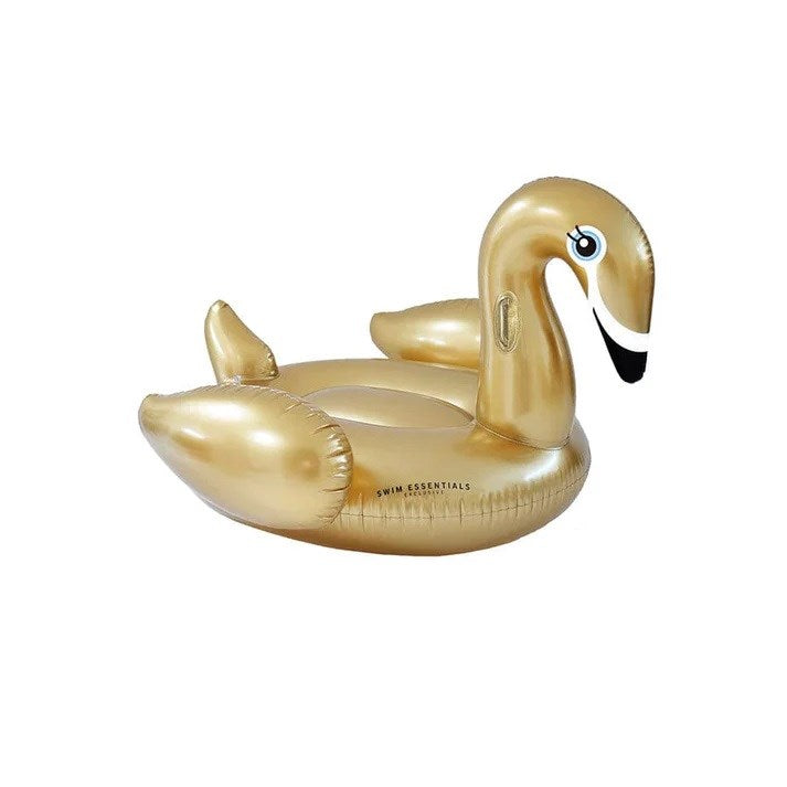 Swim Essentials Gold Swan Ride-on Şişme Su Oyuncağı 150cm