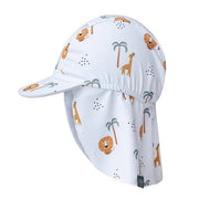 Swim Essentials Yazlık Erkek Çocuk Şapka- Jungle Ekru