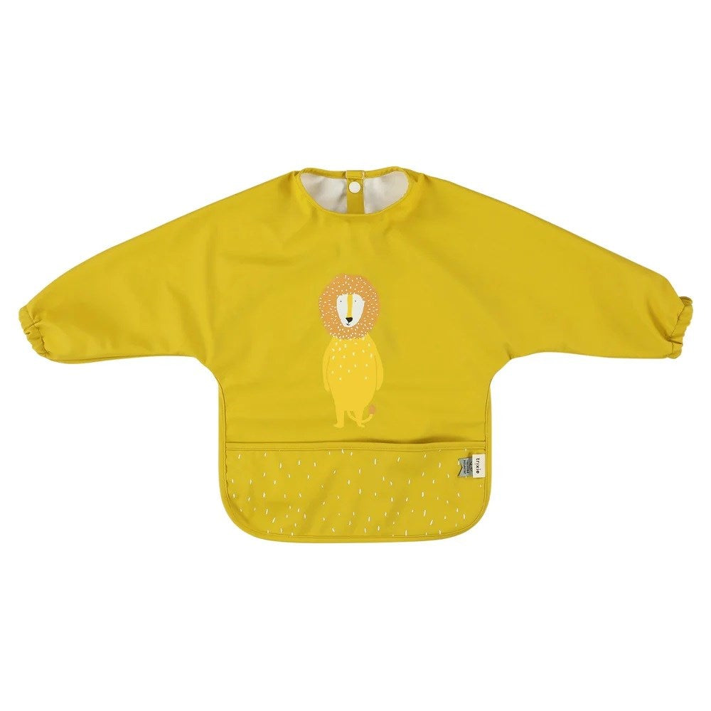 Trixie Waterproof Long Sleeve Bib Su Geçirmez Uzun Kollu Önlük- Mr. Lion