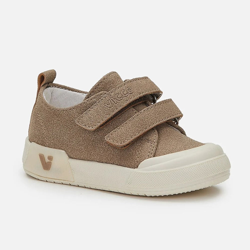 Vicco Mago Işıklı Keten Çocuk Ayakkabası Kahverengi