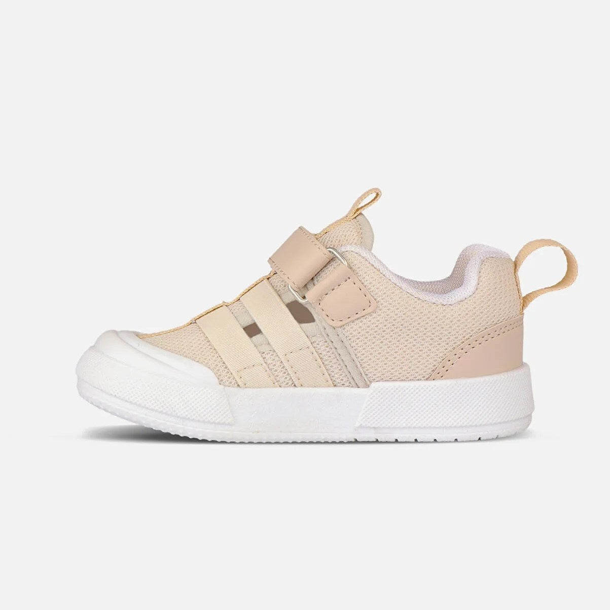 Vicco Momo Çocuk Patik Işıklı Ayakkabı Bej