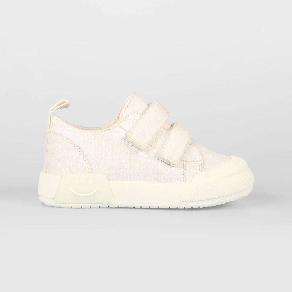 Vicco Momo Işıklı Keten Çocuk Ayakkabası Beyaz