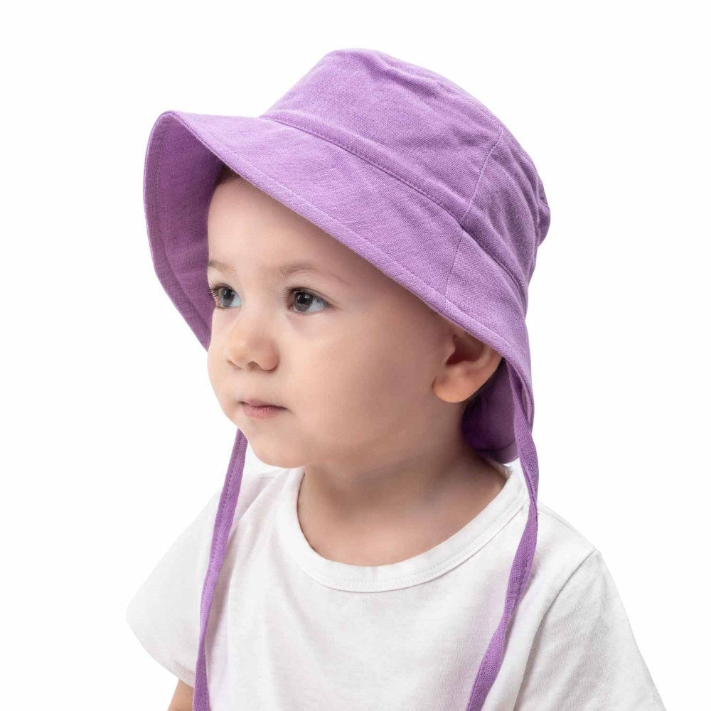 Zuppers Müslin Bebek Şapkası - Leylak Lila