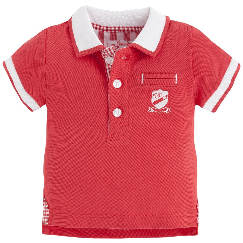 190 Mayoral Polo T-shirt Kısa Kollu Kırmızı