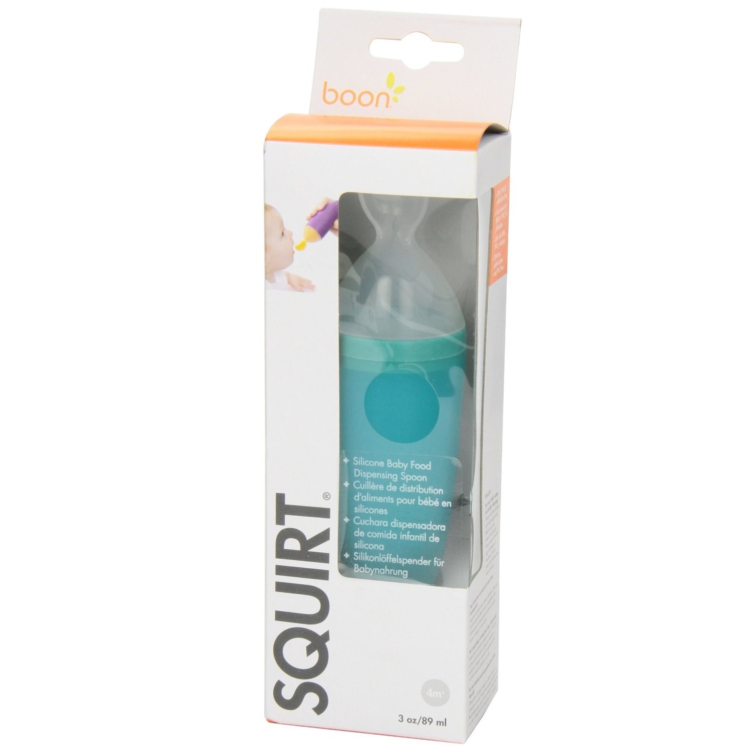 Boon Squirt Bebek Silikon Beslenme Kaşığı Bebek House