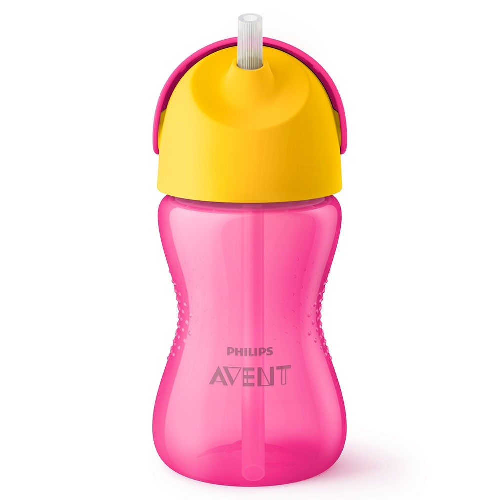 Avent Desenli Pipetli Bardak 12 Ay+ 300 ml Orjinal