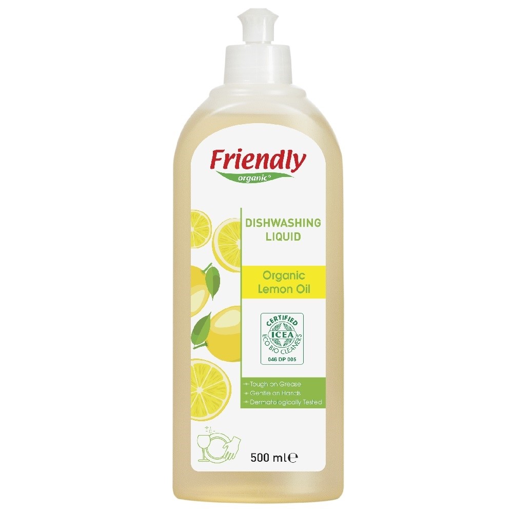 Friendly Bulaşık El Deterjanı Limon 500 ml Bebek House