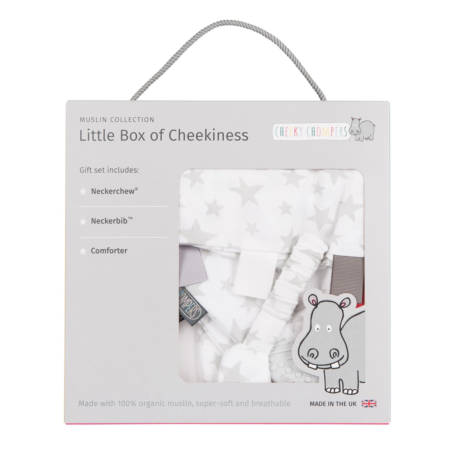 Cheeky Chompers Little Box of Cheekiness - Silver Stars Orjinal