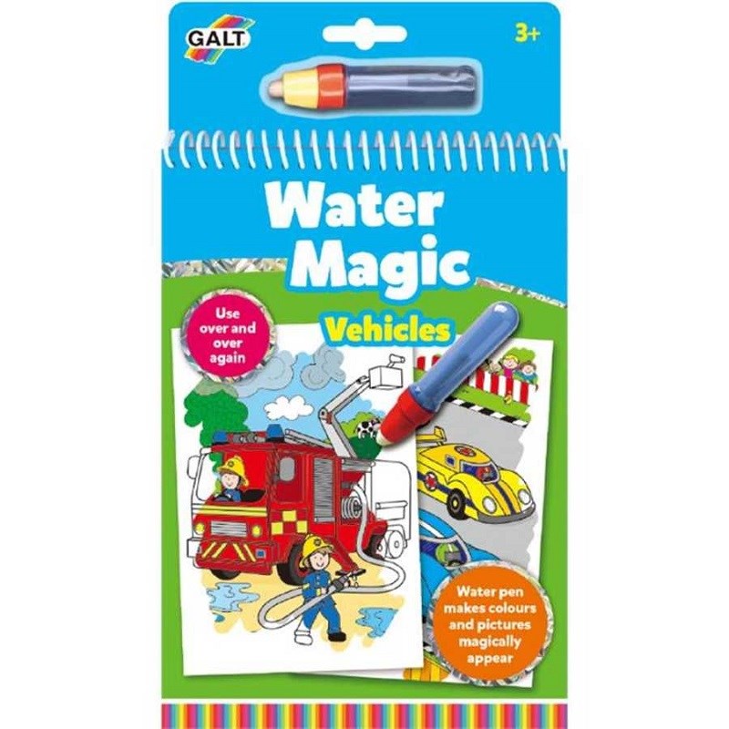 Galt Yeni - Water Magic Sihirli Kitap Taşıtlar 3 Yaş+ Orjinal