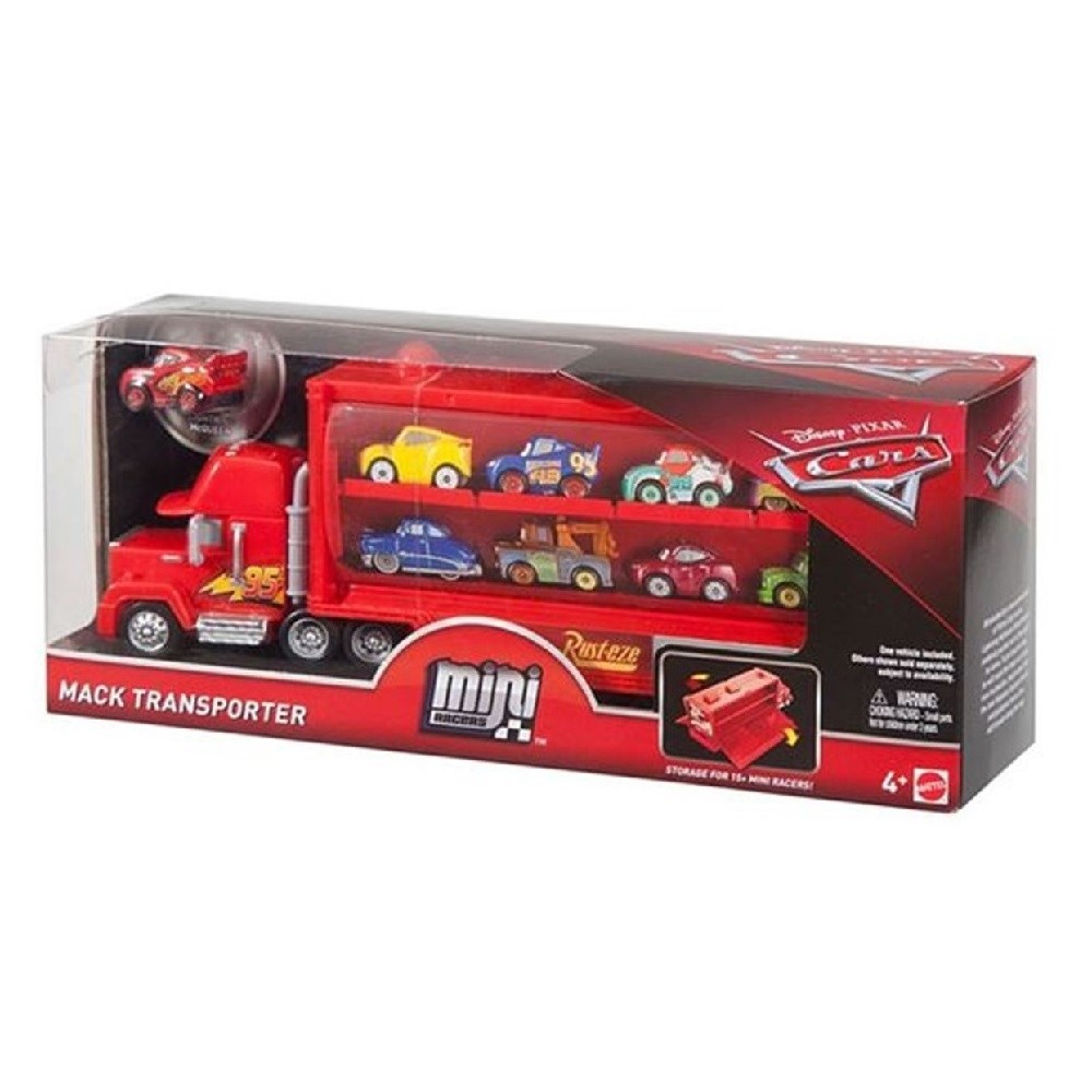 Disney pixar cars store micro racer transporter