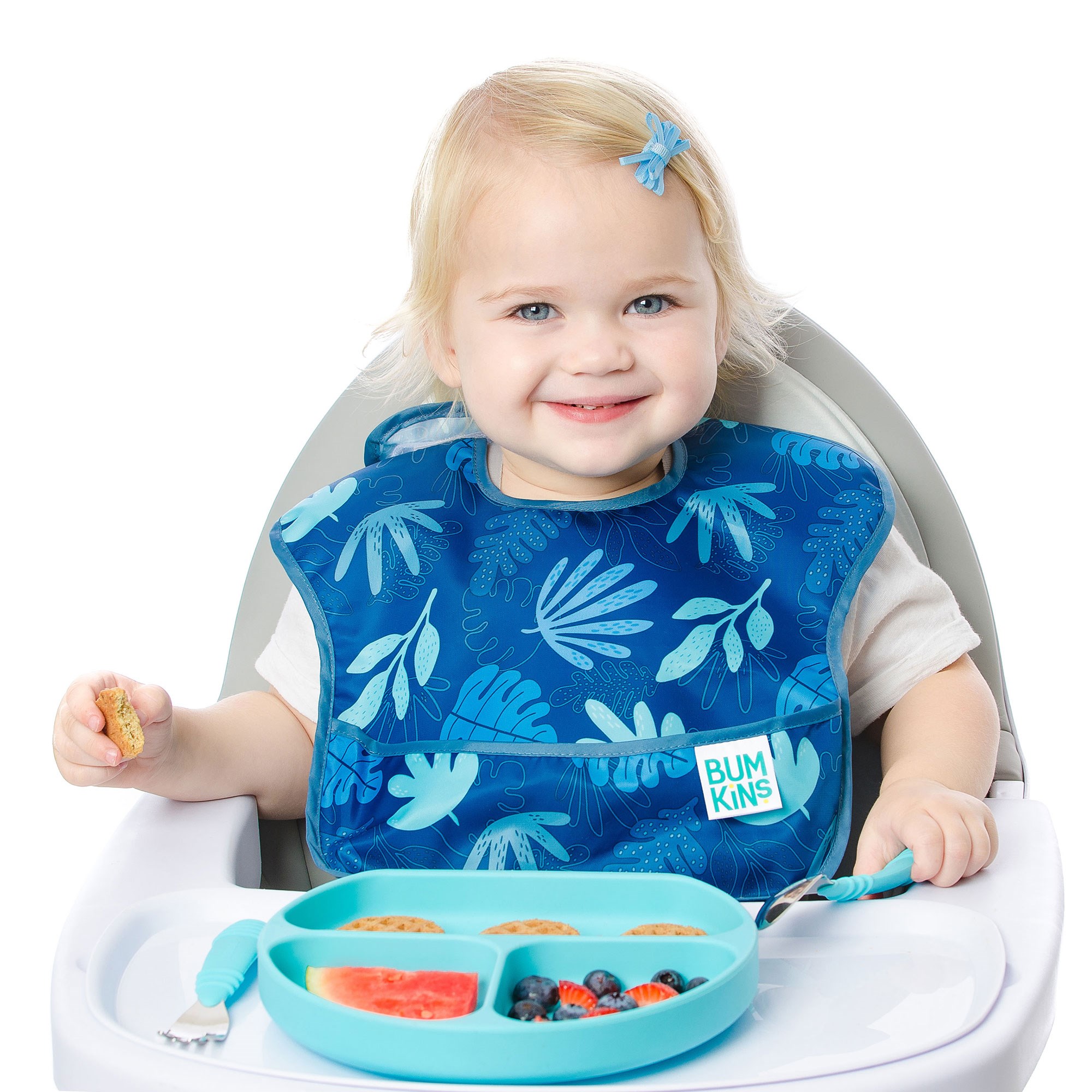 Bumkins SuperBib Önlük Blue Tropic 