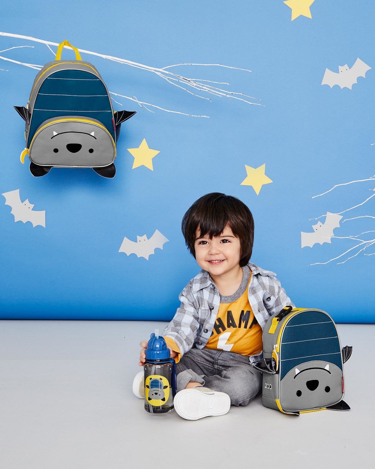 Skip Hop Zoo Lunchies Beslenme Çantası Yarasa Orjinal