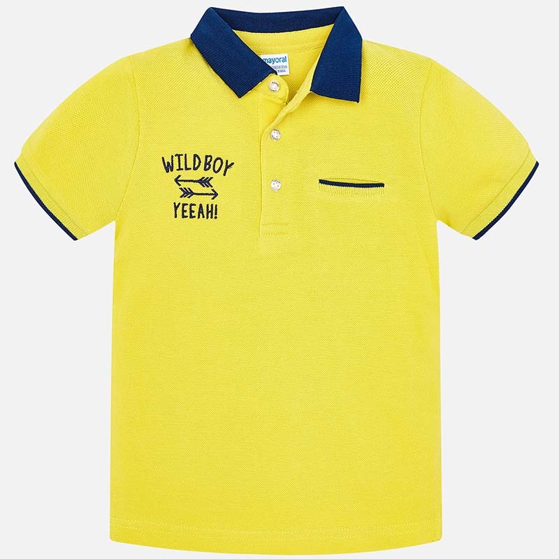 Mayoral Yazlık Erkek Polo Yaka Kısa Kol T-shirt Turkuaz