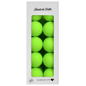 Boule De Petite Işıklı Top Neon Green