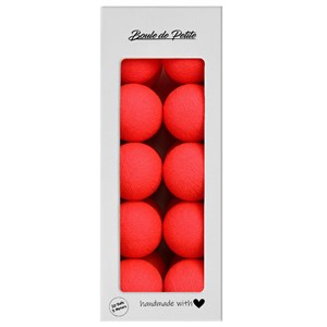 Boule De Petite Işıklı Top Neon Pink