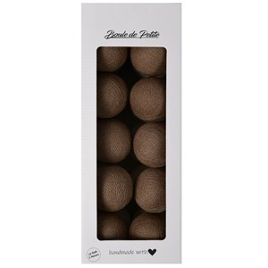 Boule De Petite Işıklı Top Soft Brown