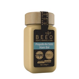 Bee'o Propolis+Arı sütü+ Ham Bal karışımı (PAB) Yetişkinler için 190 gr