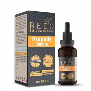 Bee'o Propolis Özütü 20 ml (Etanol Ekstrakt)