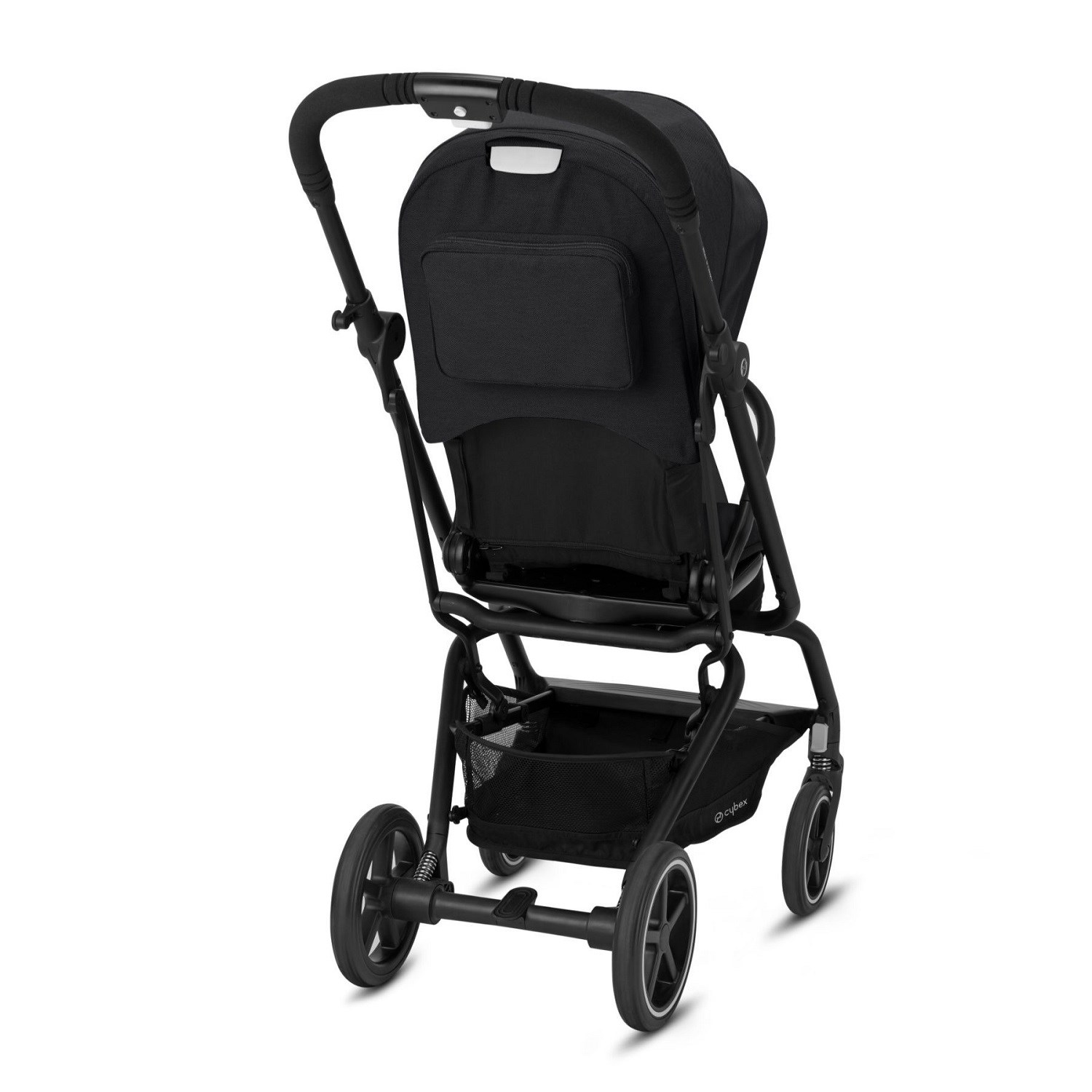 Cybex Eezy S Twist +2 Bebek Arabası Deep Black Kabin Boy 360 Derece Siyah