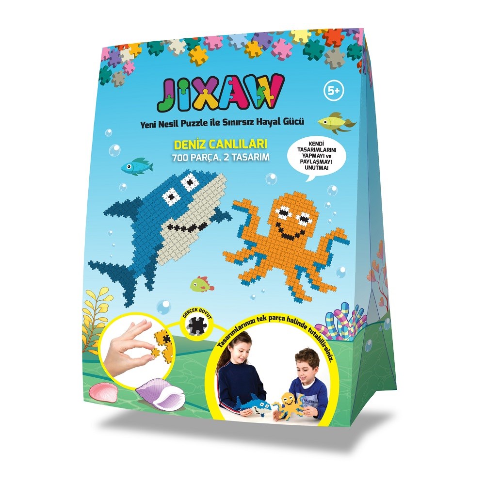 Jixaw Deniz Canlıları Puzzle 