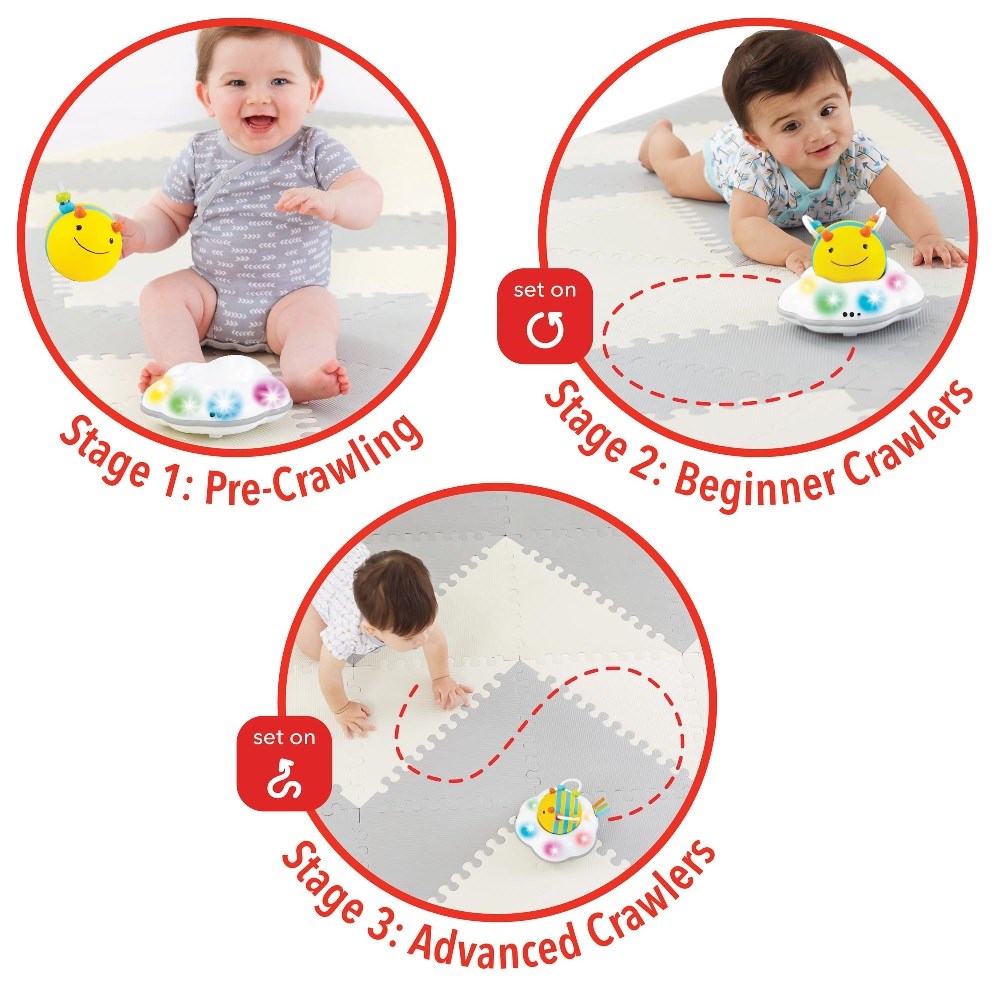 Skip Hop Explore & More  Follow - Bee Crawl Toy 5 Ay+ Müzikli ve Hareketli Arı 