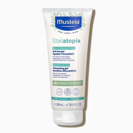 Mustela Stelatopia Cleansing Gel Çok Kuru Ciltler İçin Şampuan 200 ml Orjinal