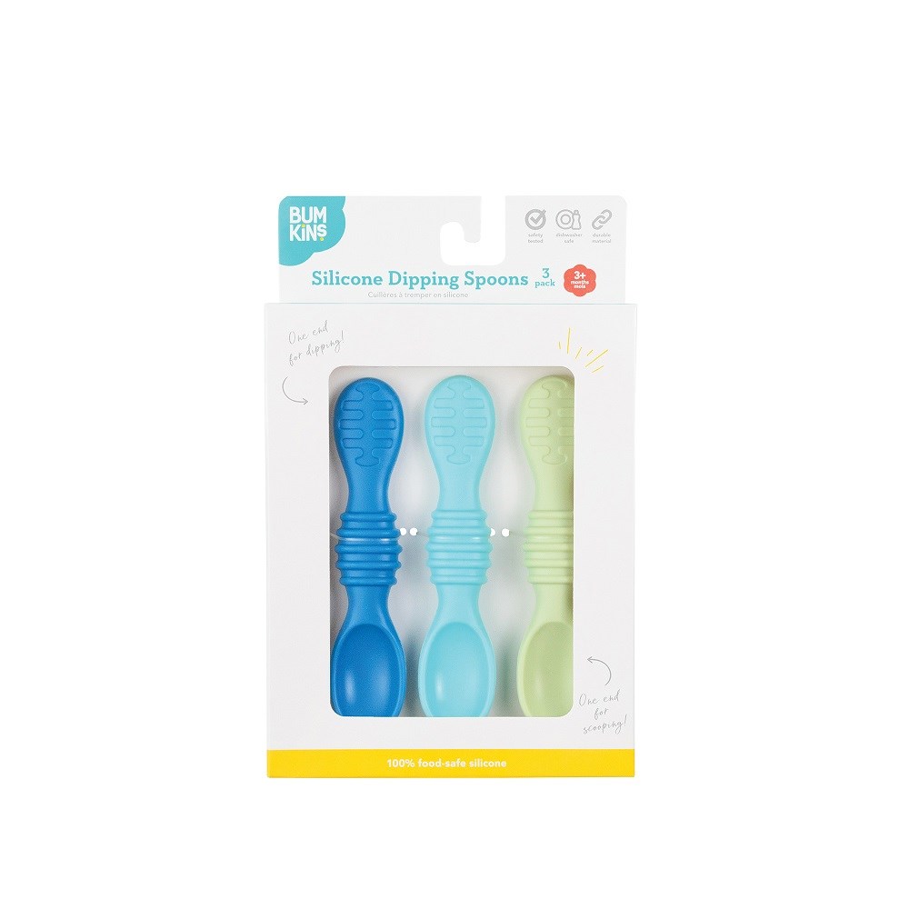 Bumkins Silikon Dipping Spoons Gumdrop 