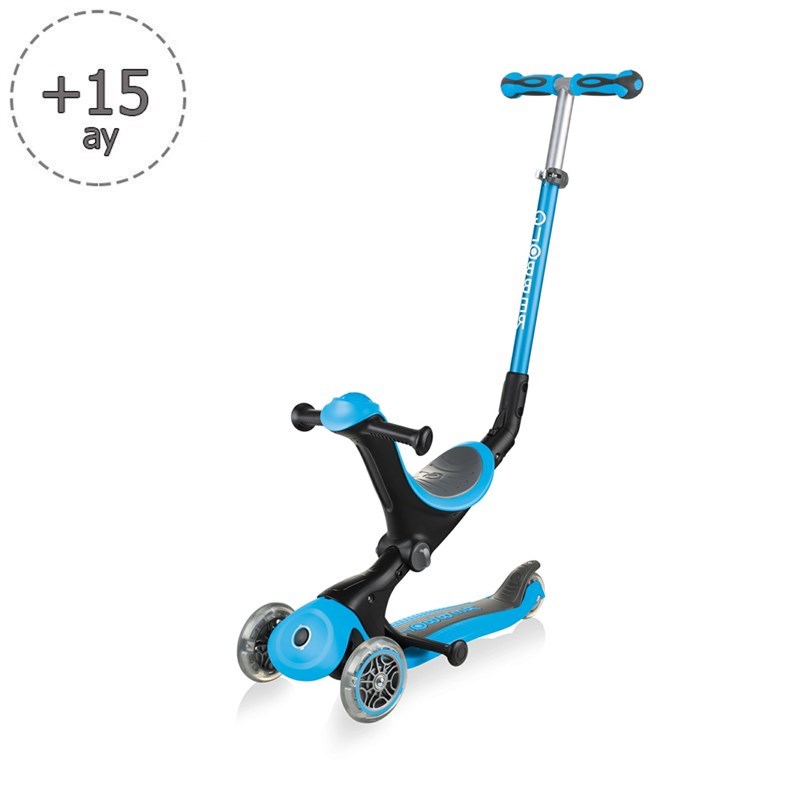 Globber Scooter Go Up Deluxe Mavi 15 Ay+ 