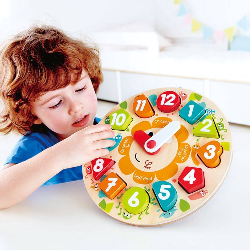 Hape Chunky Puzzle Saat Yapbozu 