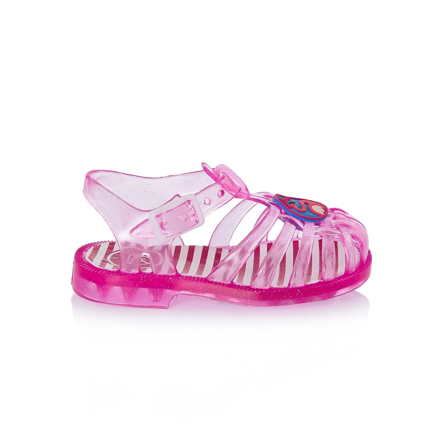 Meduse Sunpatch Sandals Yazlik Cocuk Sandalet Rose Paillete Pembe Bebekhouse Com Da