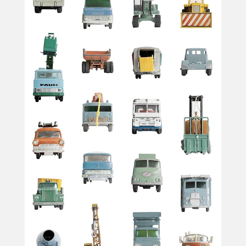 Studio Ditte Duvar Kağıdı - Work Vehicles 